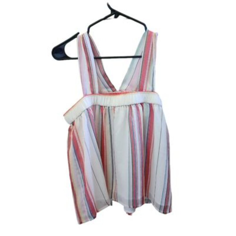 Jack by BB Dakota Multicolored Tank top Blouse Size Medium